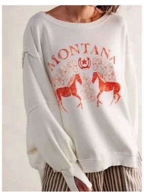 Free People Camden sweatshirt